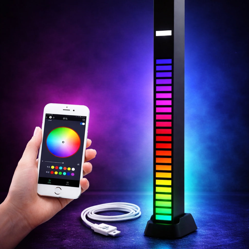 Barre LED RGB Réactive au Son